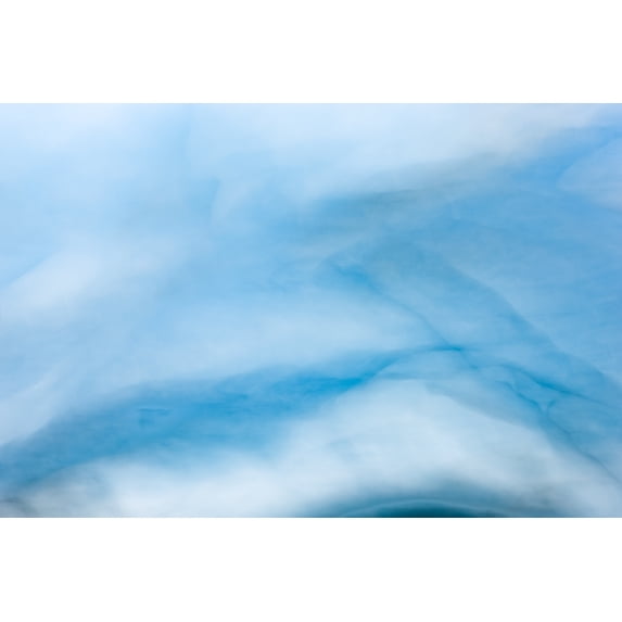 Abstract Of Ice Cave In Shoup Glacier Shoup Bay State Marine Park Prince