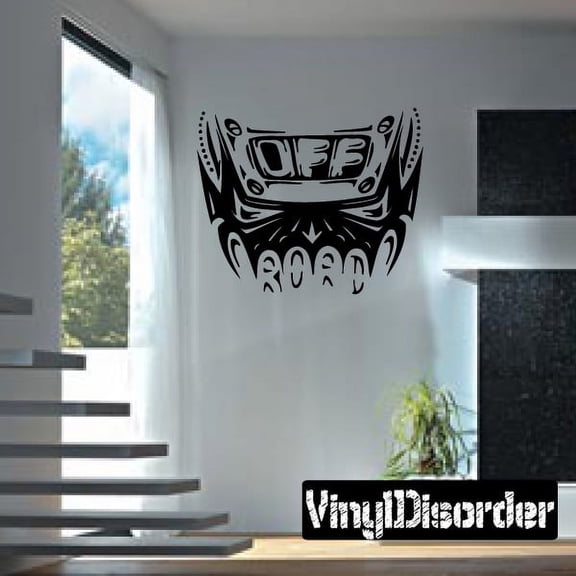 Abstract Off Road Decal - 36 Inches