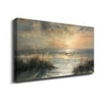 Abstract Oil Painting Evening Glow Canvas Art Framed Abstract Wall Art