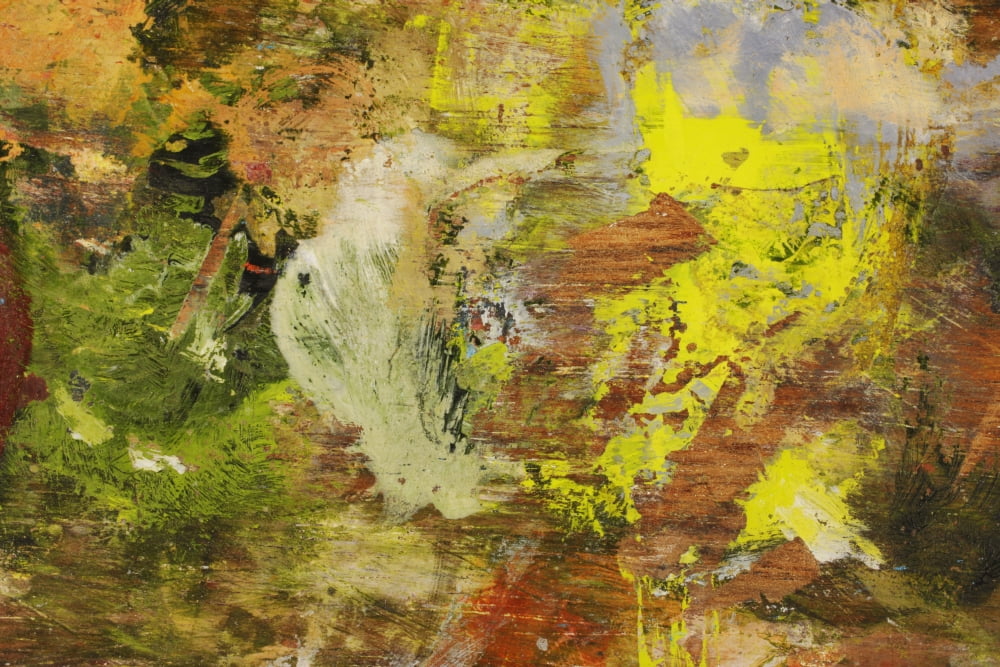Abstract Oil Painting On Canvas Canvas Art - Ken Welsh Design Pics (38 x 24)