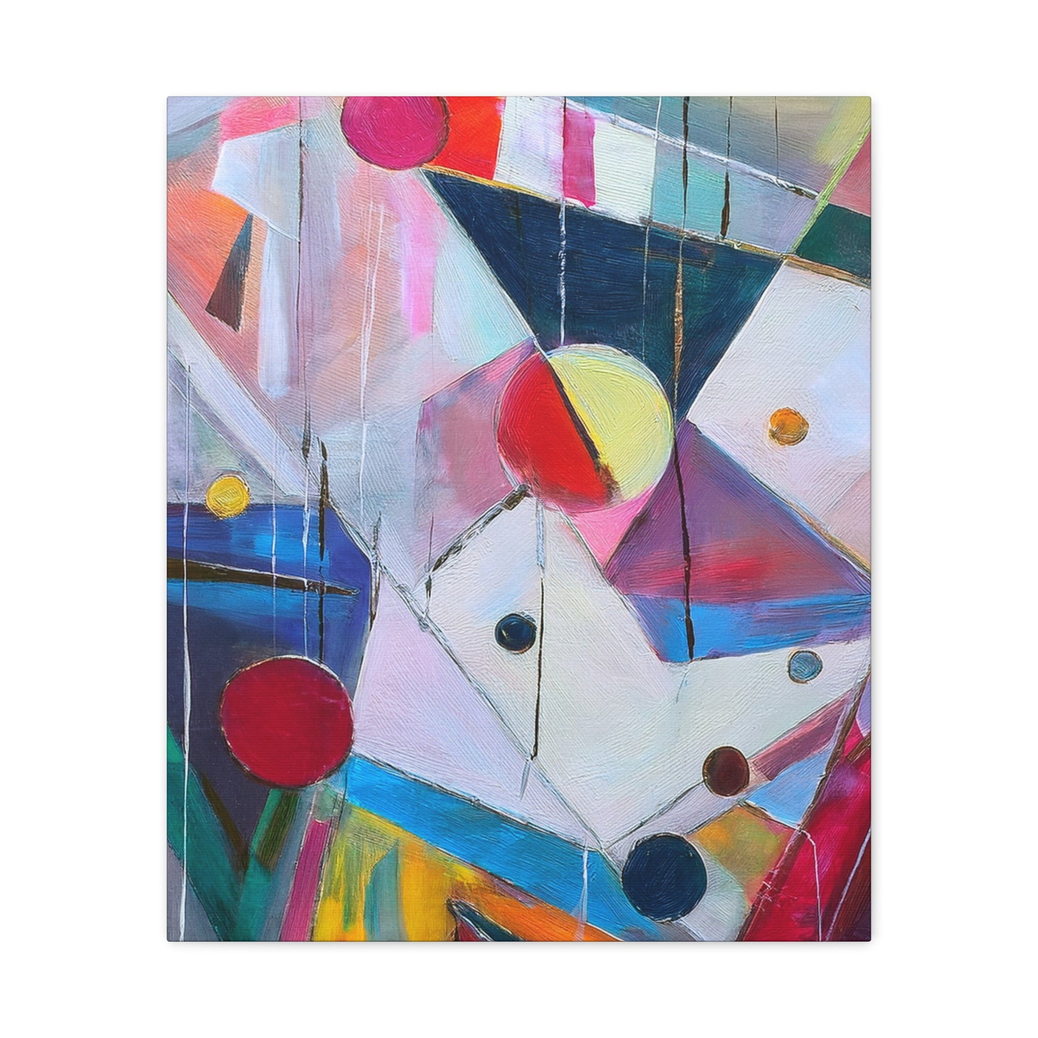 Wood Inner Frame Abstract Oil Painting Print Canvas 20x24,20x30,24x30 24x32,24x36,30x40 ...