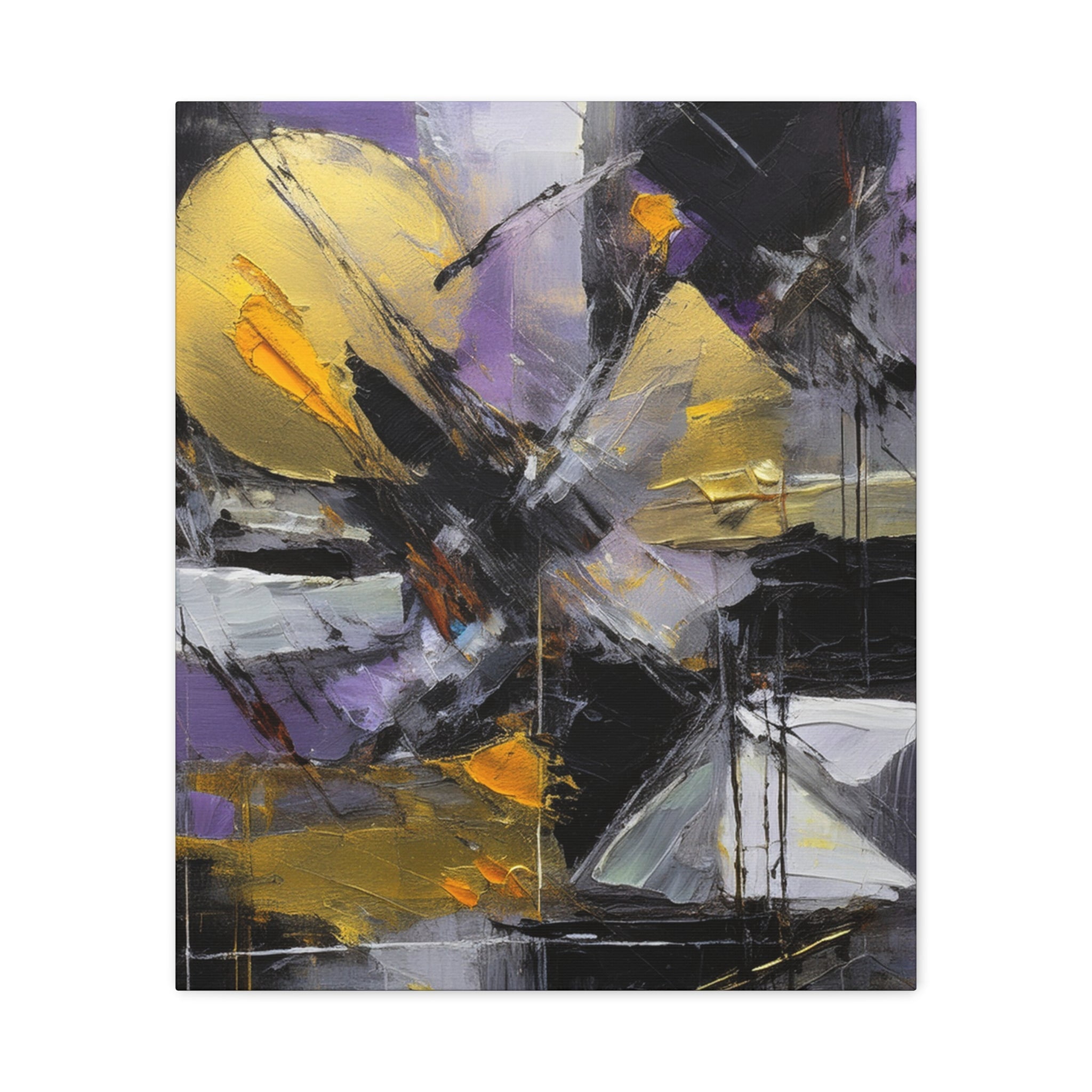 Wood Inner Frame Abstract Oil Painting Print Canvas 20x24,20x30,24x30 24x32,24x36,30x40 ...