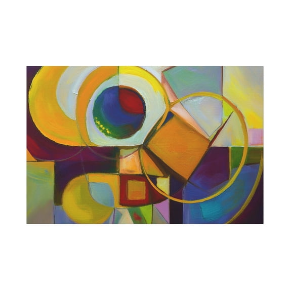 Abstract Pattern Canvas Abstract Oil Painting Print Canvas 24x16 30x20 36x24 48x32 60x40 Bright ...