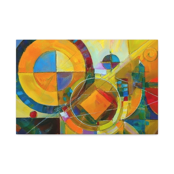 Abstract Oil Painting Print Canvas 24x16, 30x20, 36x24, 48x32, 60x40 ...