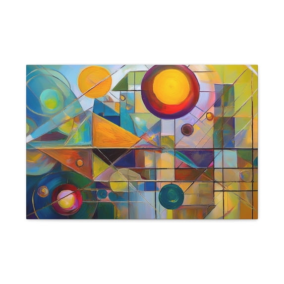 Abstract Pattern Canvas Abstract Oil Painting Print Canvas 24x16, 30x20, 36x24, 48x32, 60x40 ...