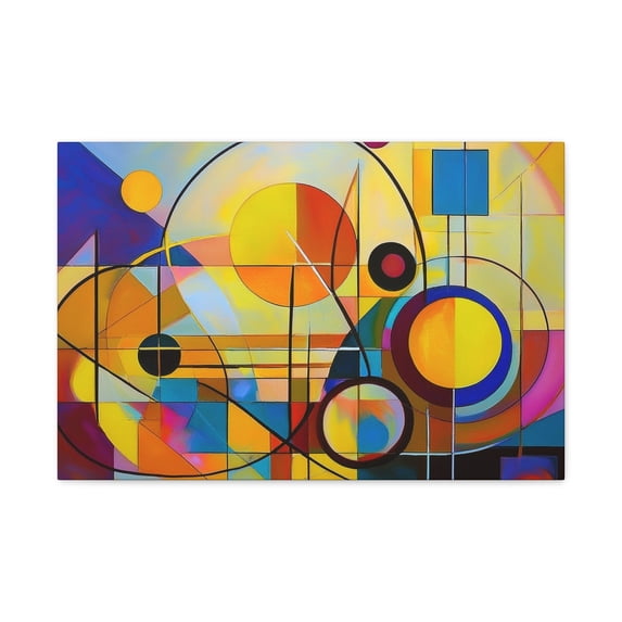Abstract Pattern Canvas Abstract Oil Painting Print Canvas 24x16, 30x20, 36x24, 48x32, 60x40 ...