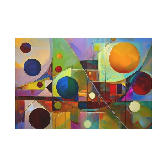 Abstract Pattern Canvas Abstract Oil Painting Print Canvas 24x16, 30x20, 36x24, 48x32, 60x40 ...