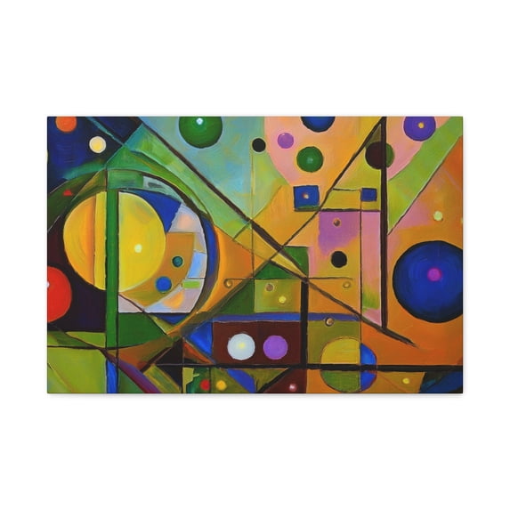 Abstract Pattern Canvas Abstract Oil Painting Print Canvas 24x16, 30x20, 36x24, 48x32, 60x40 ...