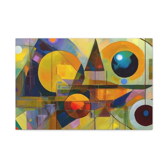 Abstract Pattern Canvas Abstract Oil Painting Print Canvas 24x16, 30x20, 36x24, 48x32, 60x40 ...