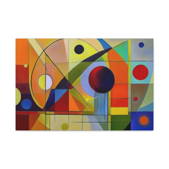 Abstract Pattern Canvas Abstract Oil Painting Print Canvas 24x16, 30x20, 36x24, 48x32, 60x40 ...