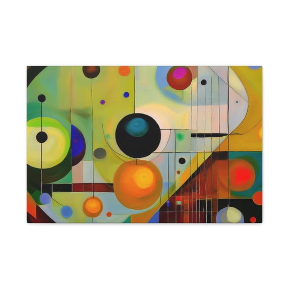 Abstract Pattern Canvas Abstract Oil Painting Print Canvas 24x16, 30x20, 36x24, 48x32, 60x40 ...