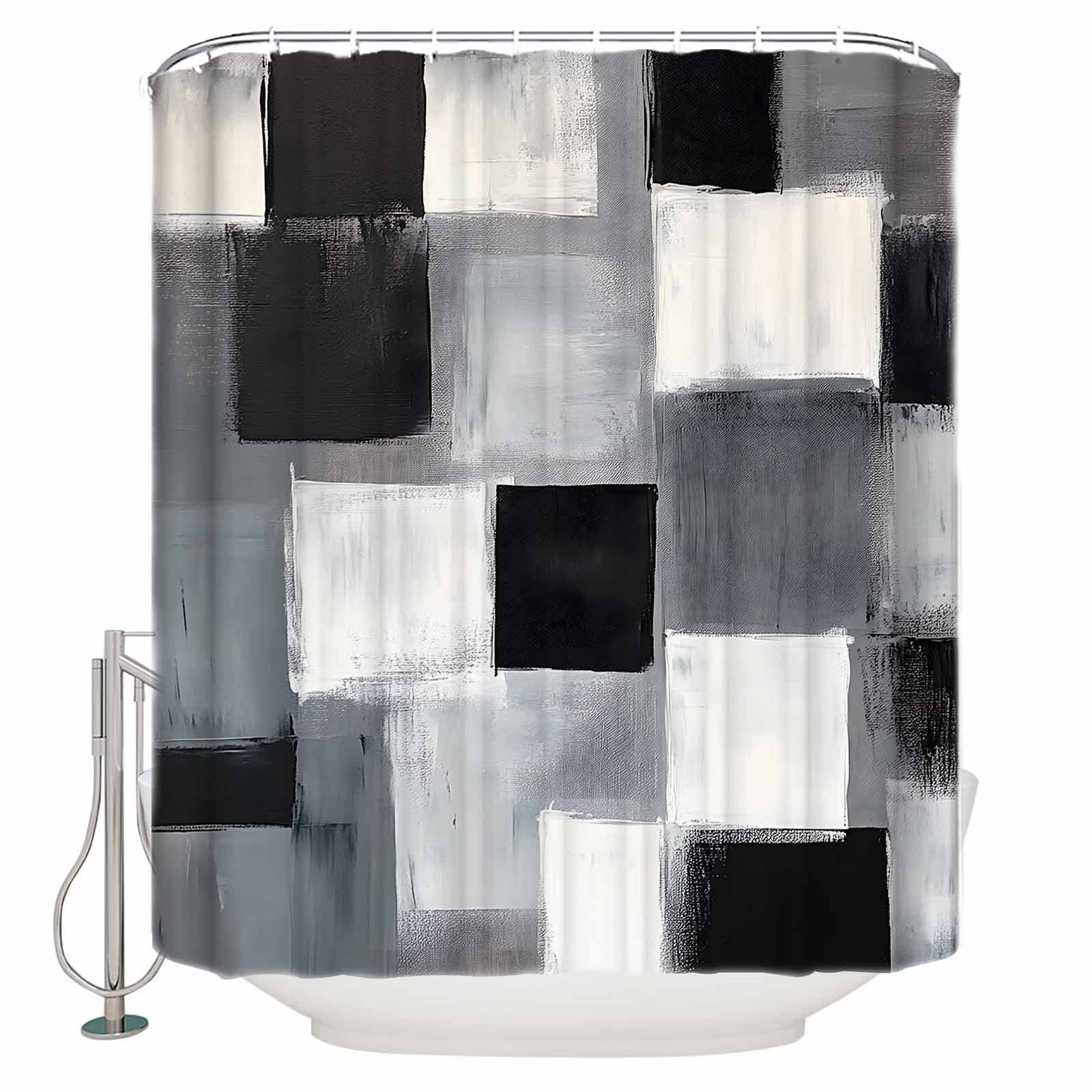 Funny Owl In Bathroom Shower Curtain - Cute Animal Design, Waterproof Polyester 60x72 Inches, Includes Hooks