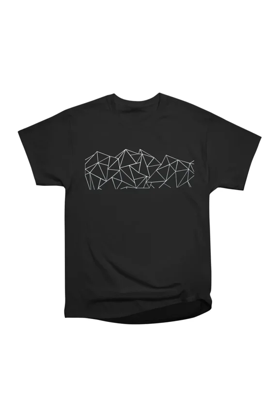 Abstract Ombre Ice Blue T-Shirt Tee Gift For Him Merch For Her Apparel For Friend