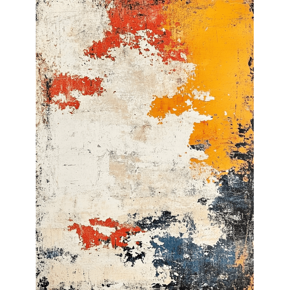 Abstract Orange and Red Textured Wall Art Canvas PaintingSuitable for Living Room Bedroom Office Hotel and Restaurant Decoration.