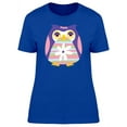 thumbnail image 1 of Abstract Owl Cartoon Style T-Shirt Women -Image by Shutterstock, Female Medium, 1 of 2