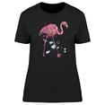 thumbnail image 1 of Abstract Paint Splash Flamingo Tee Women's -Image by Shutterstock, 1 of 2