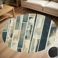 thumbnail image 1 of Abstract Painted Wood Planks Round Carpet Living Room Bedroom Home Decoration Coffee Table Mat Lounge Rug Chair Mats, 1 of 5