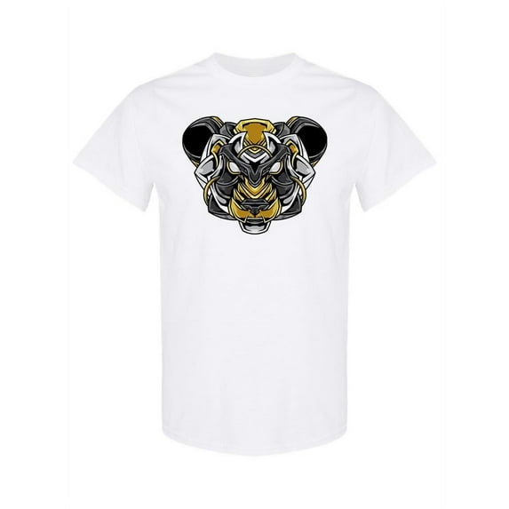 Abstract Panda Head T-Shirt Men -Image by Shutterstock, Male x-Large