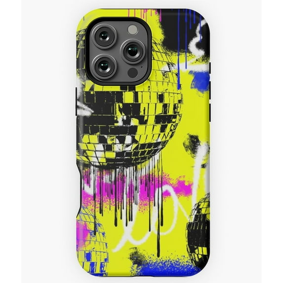 Abstract Party Celebration Fun Art Phone Case for iPhone 16 15 14 13 12 11 Pro Max