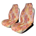 thumbnail image 1 of Abstract Pastel Geometric Pattern Car Seat Covers Front Seats Universal Fit for Cars SUV Truck Auto Interior Accessories, 1 of 3