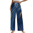 thumbnail image 1 of Abstract Pattern Pajama Pants Comfortable Elastic Waist Pajamas Fashion Sleepwear Bottoms Plus Size Homewear, 1 of 6