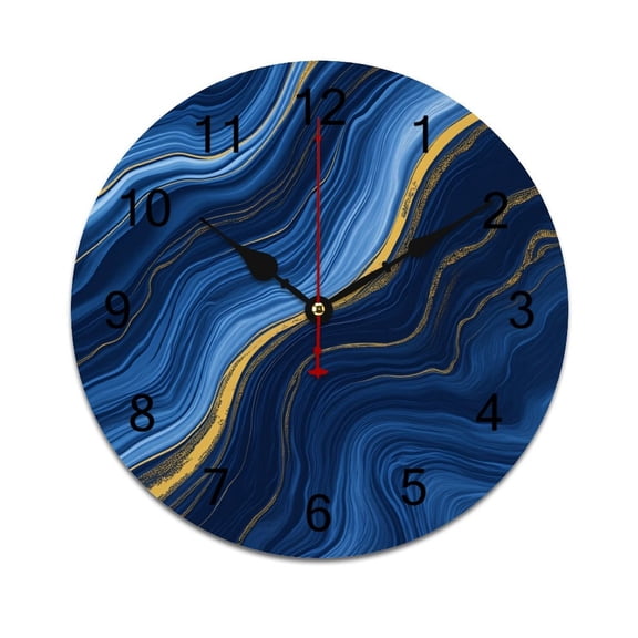 Abstract Pattern Word Saying Big Wall Clock Home Decor Art Watch Living Room Gift 10in