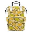 thumbnail image 1 of Abstract Pears Diaper Backpack – Large Capacity, Insulated Baby Bottle Pocket, Multifunctional Mommy Bag for Boys & Girls, 1 of 8
