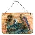 thumbnail image 1 of Abstract Pelicans Wall or Door Hanging Prints, 1 of 1