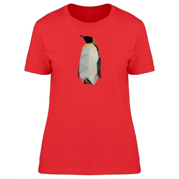 Abstract Penguin In Watercolor T-Shirt Women -Image by Shutterstock, Female Large