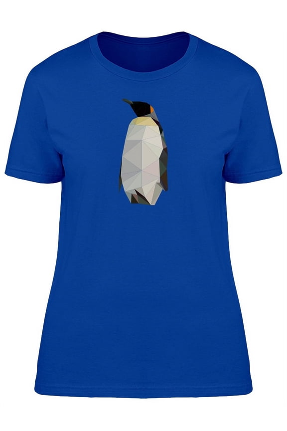 Abstract Penguin In Watercolor T-Shirt Women -Image by Shutterstock, Female Large