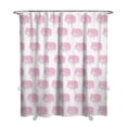 thumbnail image 1 of Abstract Pig Art Shower Curtain - Funny Cartoon Animal Print, Fade-Resistant Bathroom Curtain 72x84 Inch, Waterproof & Machine Washable with 12 Hooks, 1 of 5