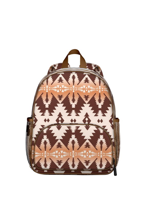 Abstract Pig Pattern Waterproof Backpack - Ergonomic & Durable School Bag for Teens with Breathable Padding