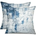 thumbnail image 1 of Abstract Pillow Covers 18x18 Inch Set of 2 Abstract Rust Art Painting Decorative Throw Pillows Modern Artwork Square Couch Decor for Living Room Couch Home Chair 68D, 1 of 6
