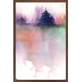 thumbnail image 1 of Abstract - Pine Trees Wall Poster, 22.375" x 34", Framed, 1 of 3