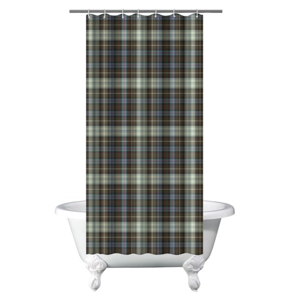 Abstract Plaid Shower Curtain Colorful Checkered Retro Checkerboard Rustic Plaid Classic Red and Black Buffalo Plaid Buffalo Plaid Striped and Checkered Fusion Moroccan