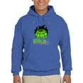 thumbnail image 1 of Abstract Planet Rave Style  Hoodie Men -Image by Shutterstock, Male Small, 1 of 4