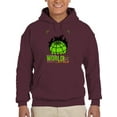 thumbnail image 1 of Abstract Planet Rave Style  Hoodie Men -Image by Shutterstock, Male x-Large, 1 of 4