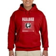 thumbnail image 1 of Abstract Planet Techno Style Hoodie Men - Men Hoodie, Red, 4XL, 1 of 4