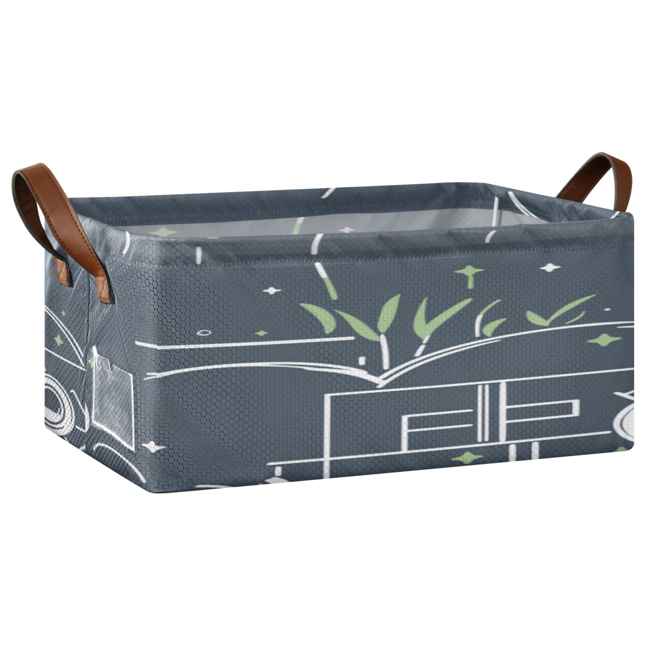 Abstract Plant Growth Open Home Storage Bins Foldable Metal Frame Shelf ...