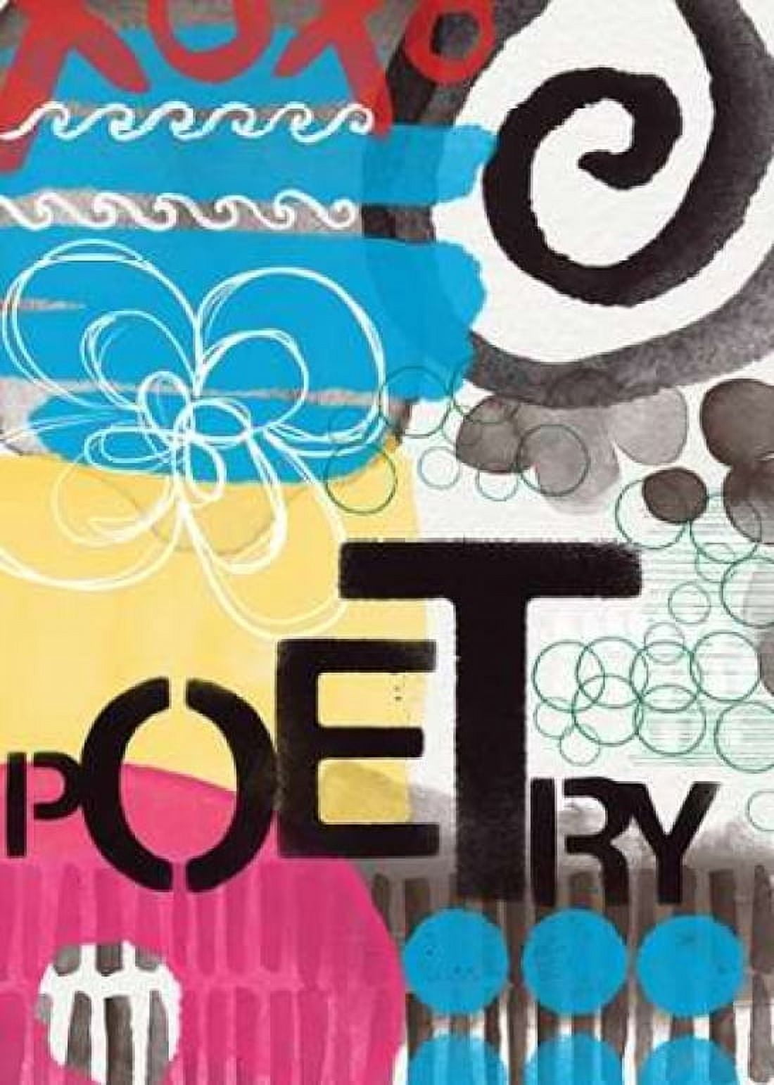Abstract Poetry Canvas Art - Linda Woods (20 x 28)