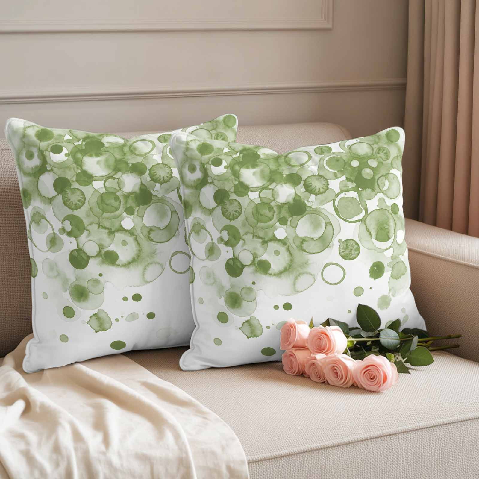 Abstract Polka Dot Minimalist Art Waterproof Throw Pillow Covers Set Of abstract-polka-dot-minimalist-art-waterproof-throw-pillow-covers-set-of