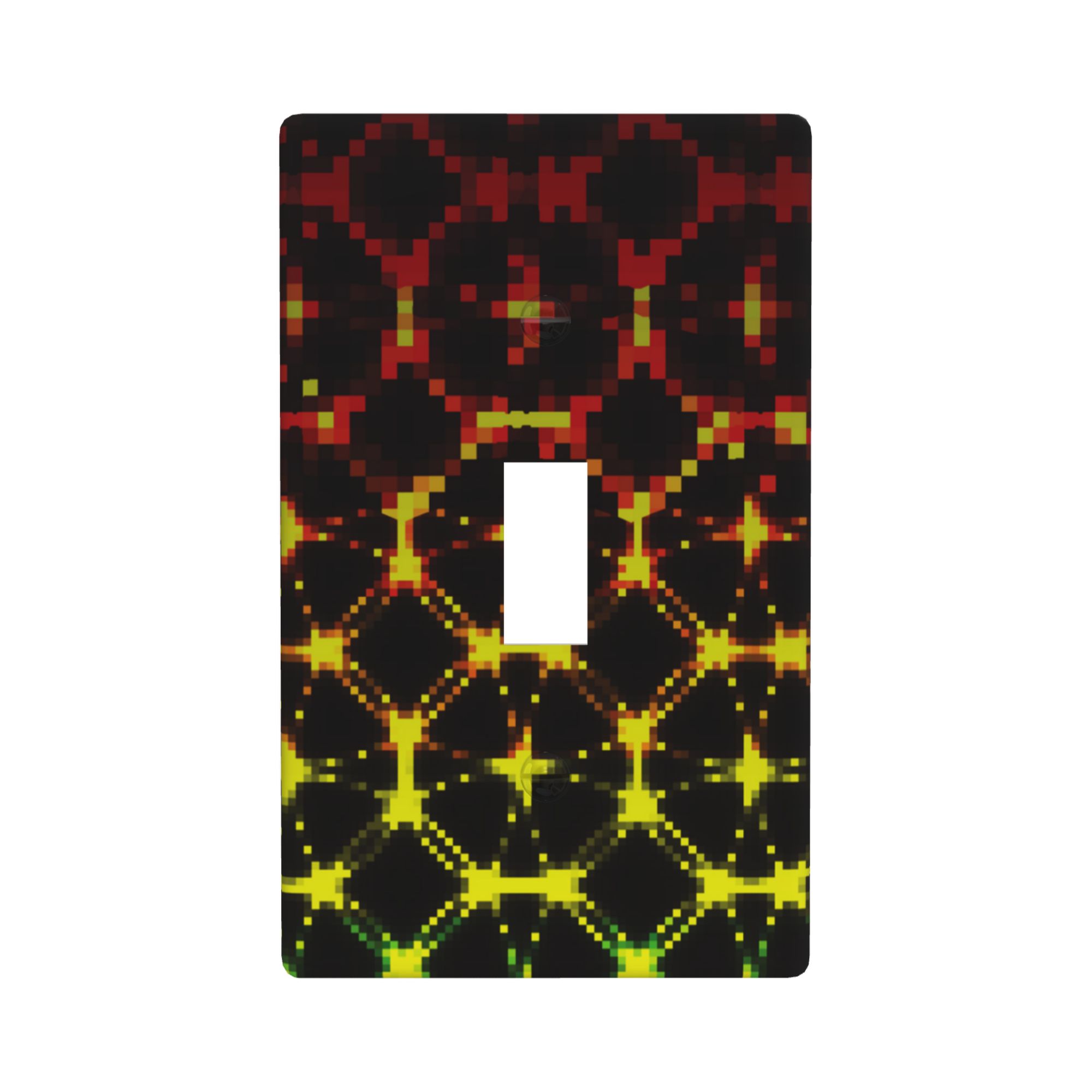 Coral Nautical Sea Turtle Ocean 3 Gang Triple Toggle Light Switch Plate Cover Decorative Starfish Seahorse Wall Plates Electrical Outlet Faceplate For Kids Nursery Bedroom Bathroom - View #3