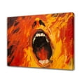 thumbnail image 1 of Abstract Portrayal Of a Screaming Face Poster Decorative Painting Canvas Wall Art Living Room Posters Bedroom Painting,Frame-style,24x36inch(60x90cm), 1 of 8