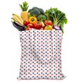 thumbnail image 1 of Abstract Print Canvas Shopping Bag, Reusable Geometric Tote with Eco-Friendly Design, Minimalist Art Handbag for Women, Lightweight Watercolor Canvas Bag for School, Travel, Beach Use, 1 of 6