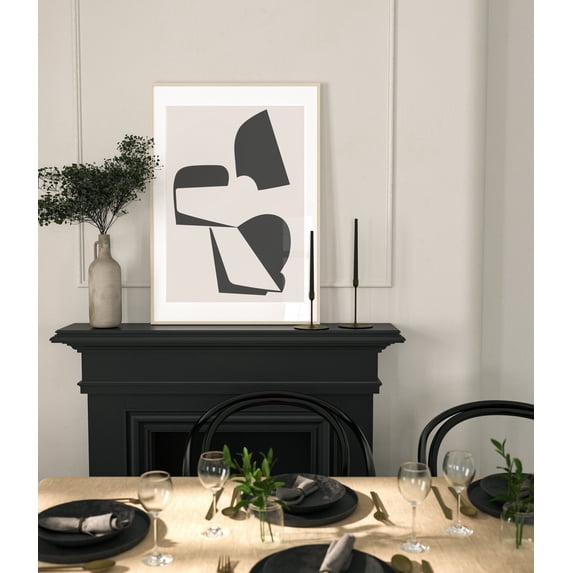 Abstract Print Contemporary Wall Art Home Decor Minimal Print Abstract ...