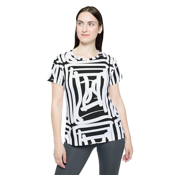 Abstract Print Shirt