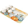 thumbnail image 1 of Abstract Pumpkins Dish Drying Mat for Kitchen Counter, Absorbent Quick Dry Coffee Bar Mat Pad Thin Diatomaceous Sink Mat Non Slip Dish Drainer Mat 23.5x15.5 Painted Harvest Festival Fall Thanksgiving, 1 of 6