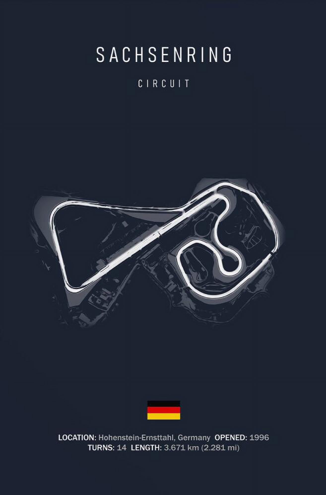 Abstract Racetracks Posters Print Canvas Painting Wall Art Motorcycle