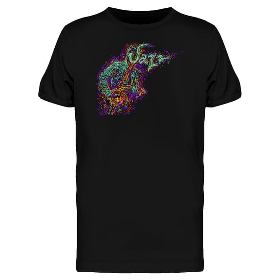 Abstract Rainbow Jazz Tee Men's -Image by Shutterstock