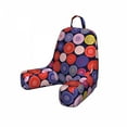 thumbnail image 1 of Abstract Reading Pillow Cover, Circles and Dots in a Vibrant Layout Modern, Unstuffed Printed Bed Rest Case from Soft Fabric, Small, Multicolor, by Ambesonne, 1 of 4